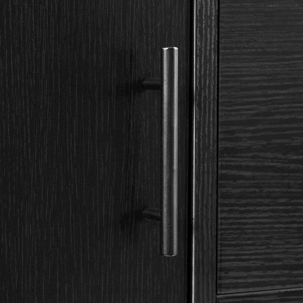 Alt View 4. Crosley Furniture - Lucas Sideboard - Black.