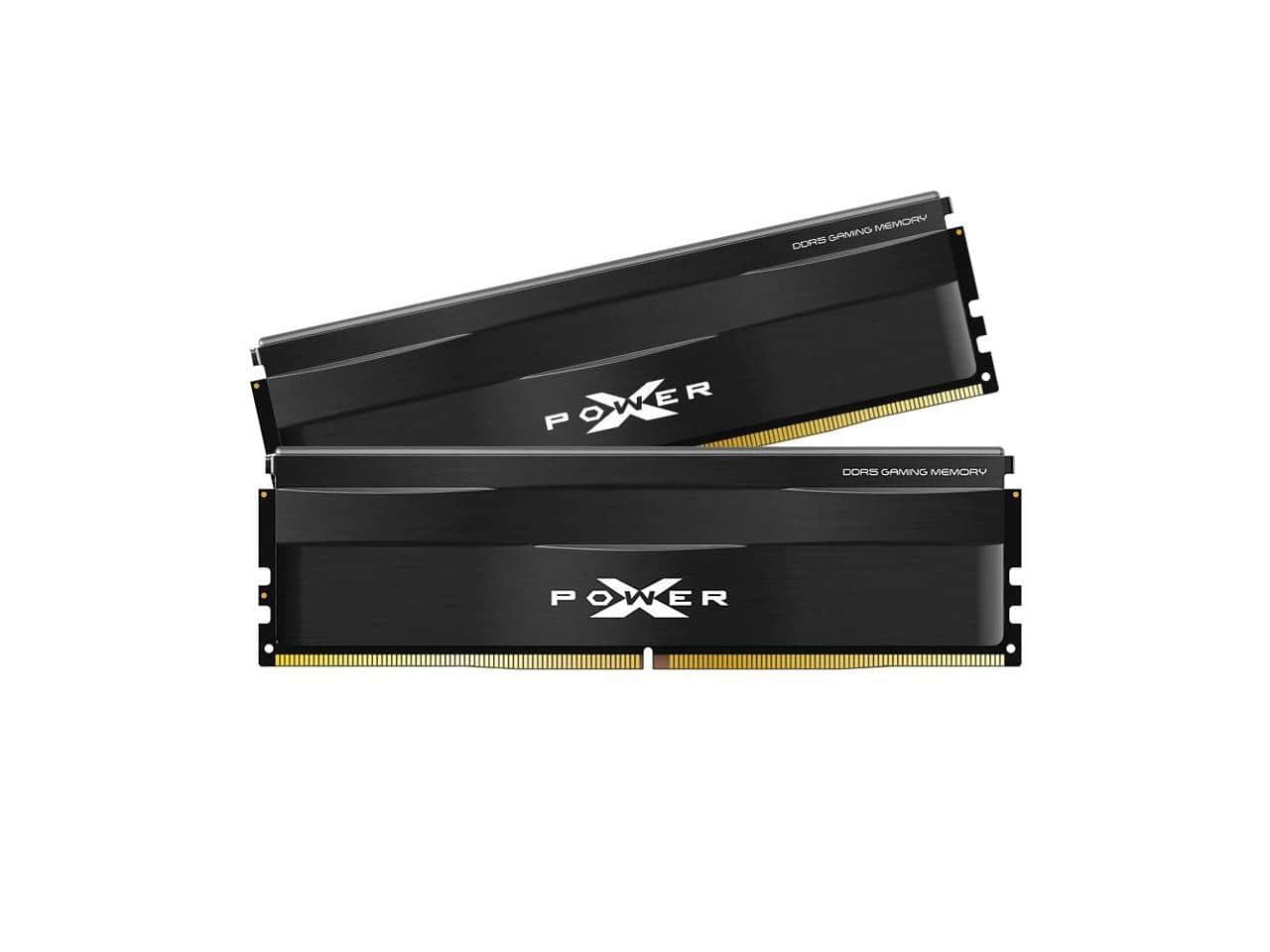 Silicon Power - DDR5 32GB (2x16GB) 6000MT/s CL36 1.35V UDIMM RAM - Black
