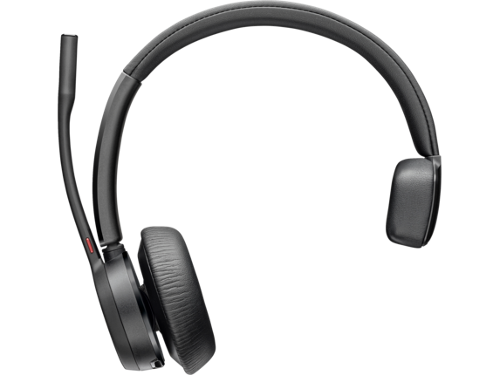 HP - Poly Voyager 4310-M Microsoft Teams Certified USB-A Headset - Black