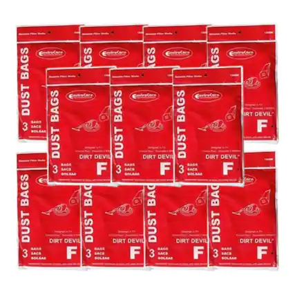 EnviroCore DUST BAGS
3 SACS SOLSAS F
DIRT DEVIL
GS