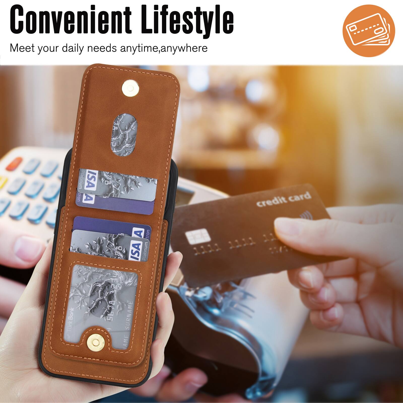 Convenient Lifestyle  
Meet your daily needs anytime, anywhere  

ISA Platinum  
3234 E2T-8L95 8295  
SURNAME NAME  
12/22  

ISA  
A  
Platinum  

credit card