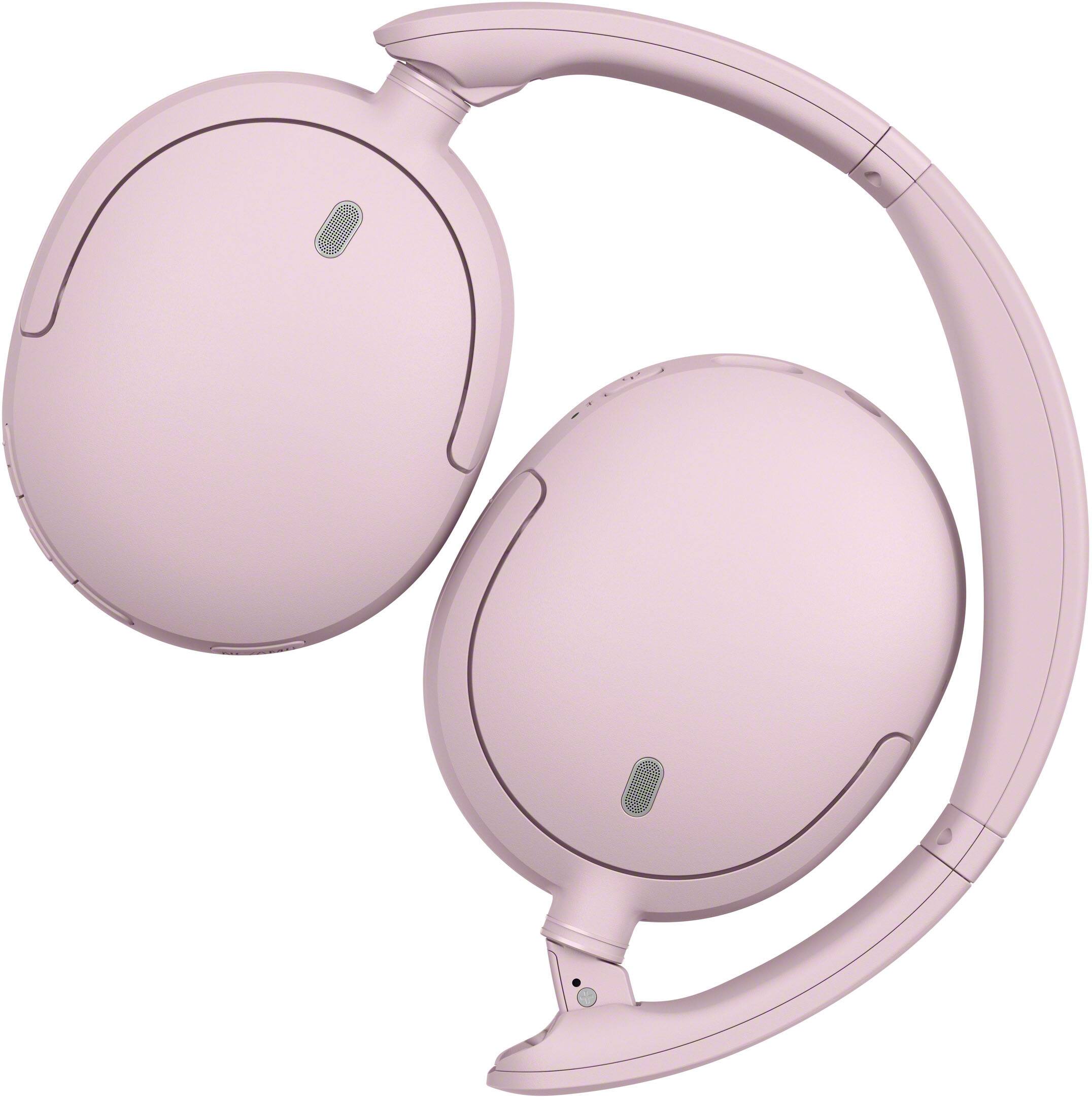 Alt View 5. Sony - WH-CH730N Wireless Noise Cancelling Headphones - Pink.