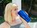 Alt View 5. Silver Buffalo - Metallic Royal Blue Stainless Steel Tumbler With Flip Lid | Holds 30 Ounces - Blue.