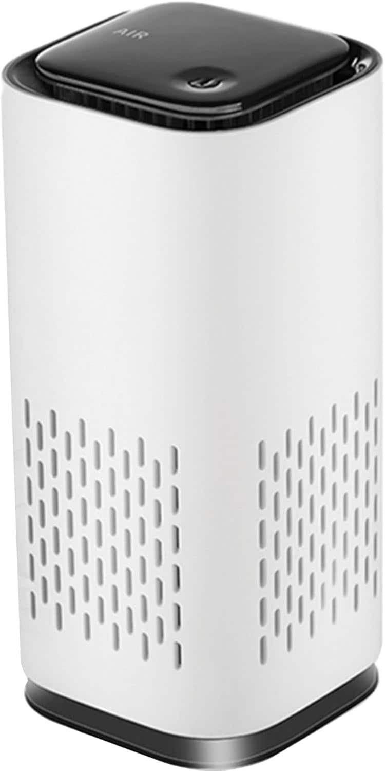 Core Tech - Mini HEPA Air Purifier, USB-C Powered, True HEPA Filter, Ultra Quiet Portable Air Cleaner for Home, Office, Car & Travel