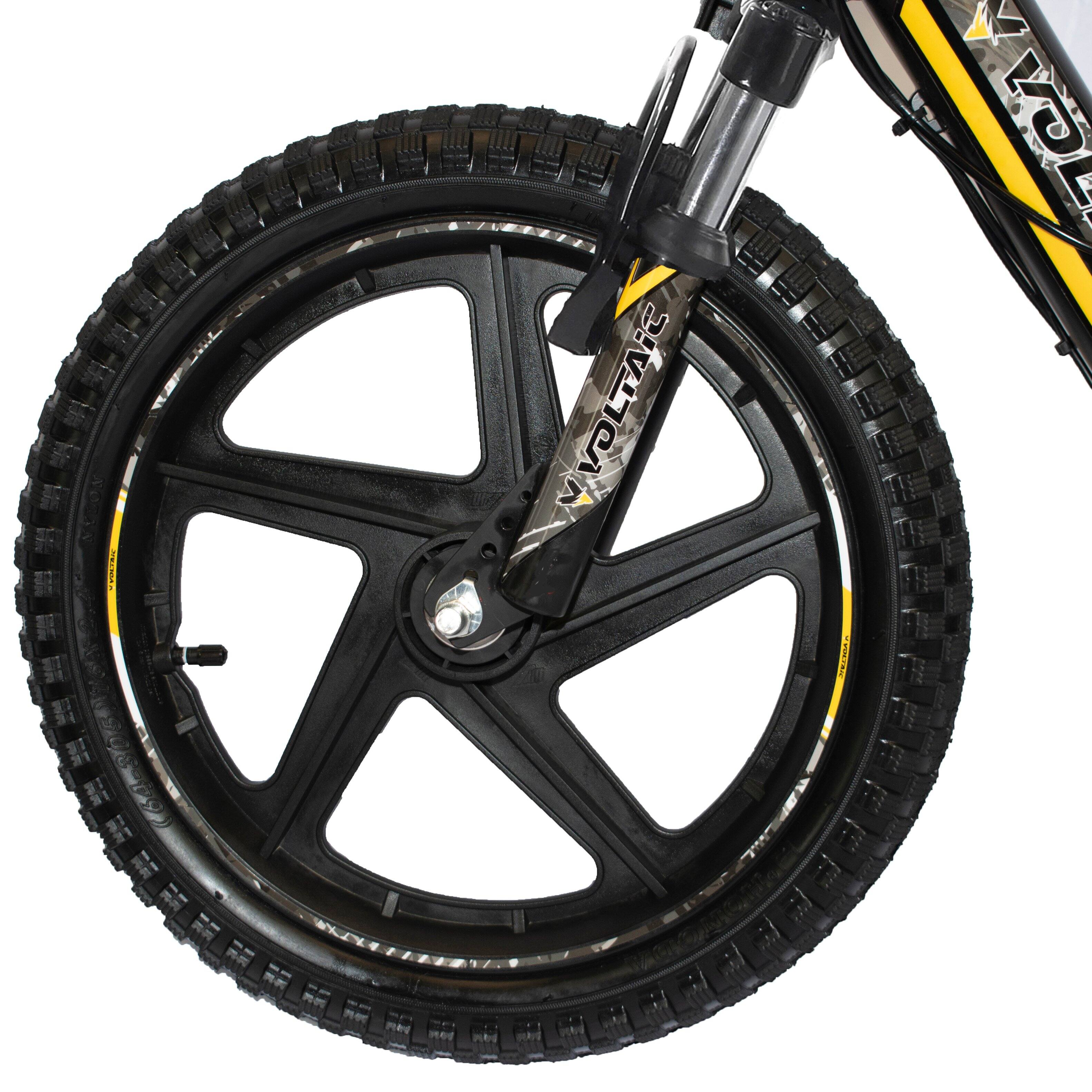 Alt View 4. Voltaic - Voltaic Kids Electric Dirt Bike 16'' Lion Pro - Black.