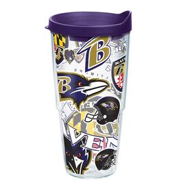 Tervis - Baltimore Ravens 24oz. All Over Classic Tumbler - Multicolor