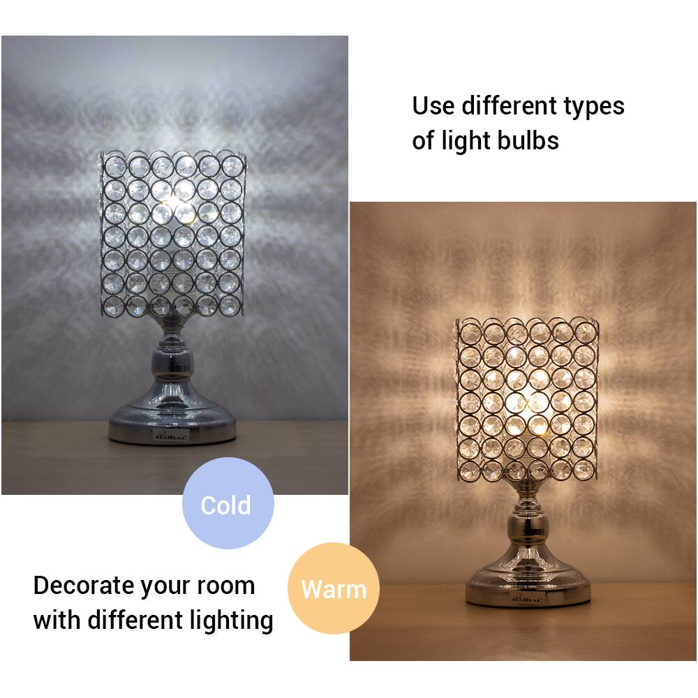 Use different types of light bulbs

Decorate your room with different lighting

Cold

Warm