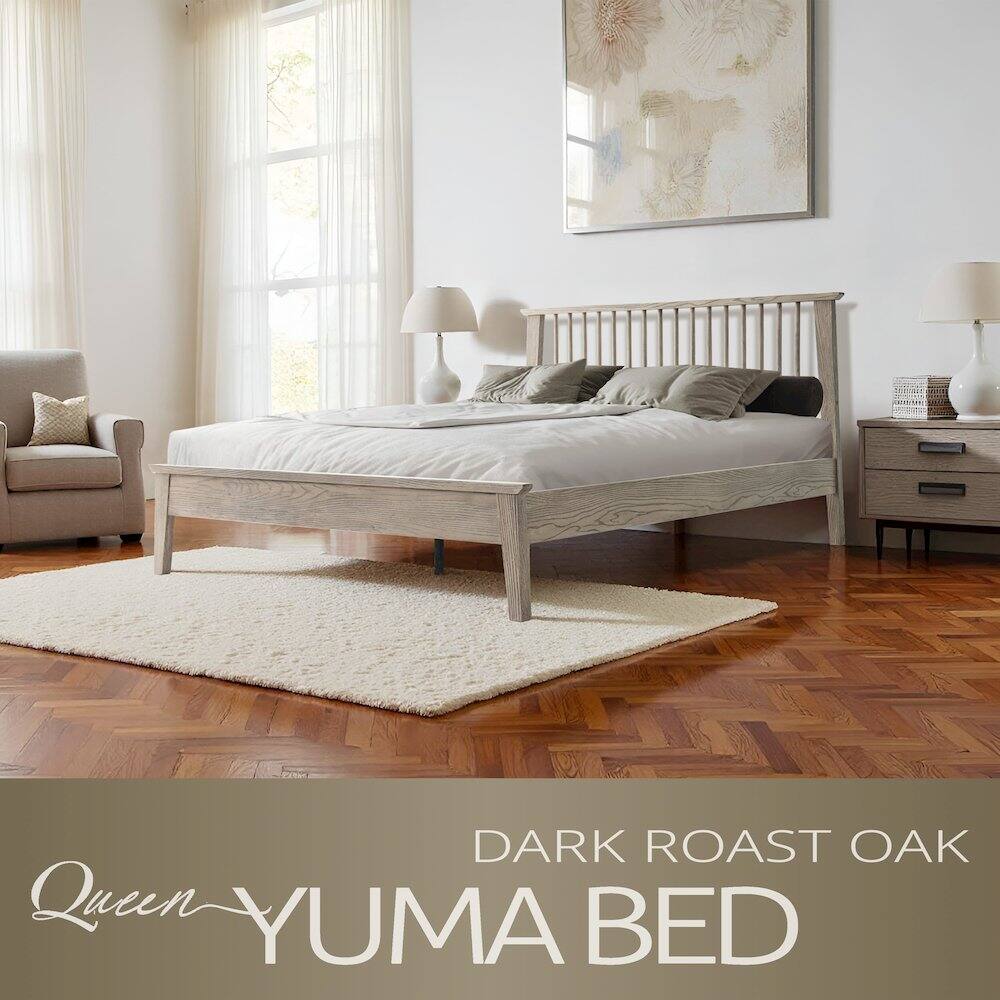 DARK ROAST OAK  
Queen YUMA BED