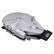 Front. Uncanny Brands - Star Wars Millenium Falcon Deluxe Waffle Maker - Silver.