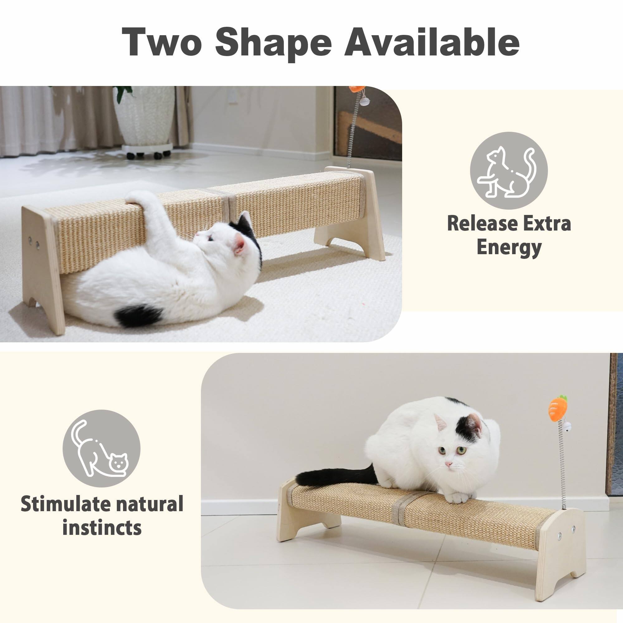 Two Shape Available

Release Extra Energy

Stimulate natural instincts