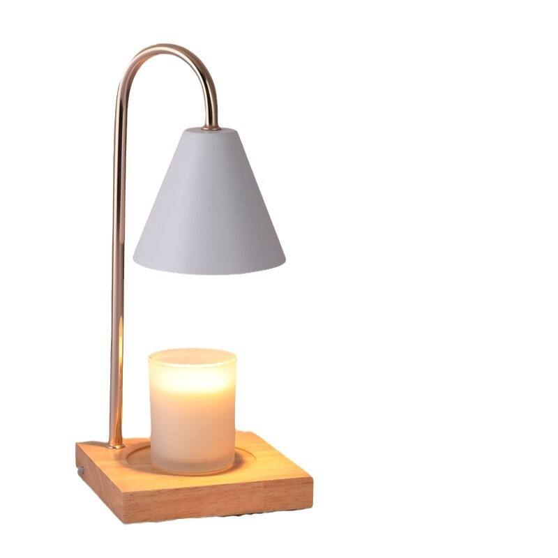 Front. Cluzine - Adjustable Candle Warmer Lamp with Timer, Dimmable Melter for Scented Candles.