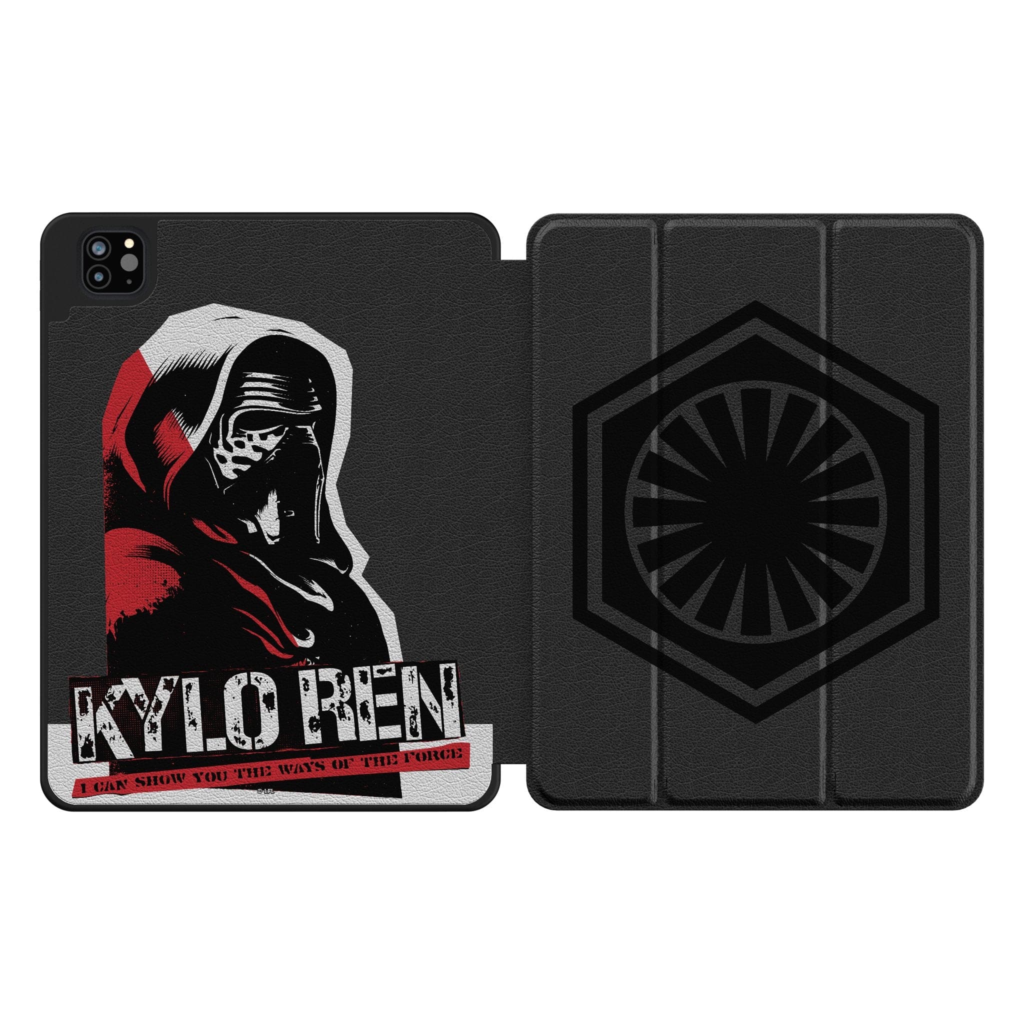 Keyscaper - Star Wars: The Force Awakens Ransom Tablet Case - Apple iPad Pro 12.9in (6th/5th Gen) - Kylo Ren