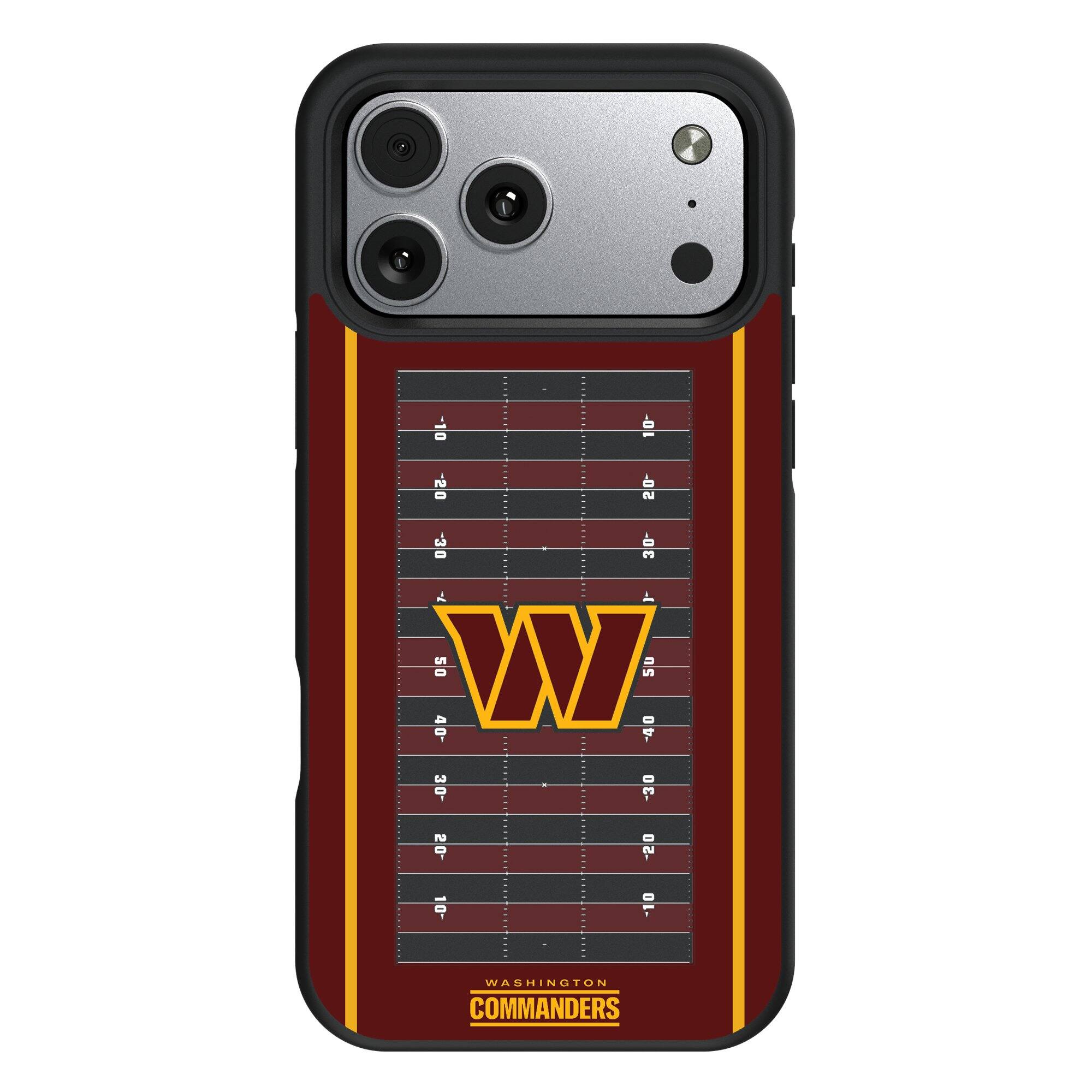 Keyscaper - NFL - Washington Commanders Bump Case with 8.2ft Drop Protection - 15 - Multicolor