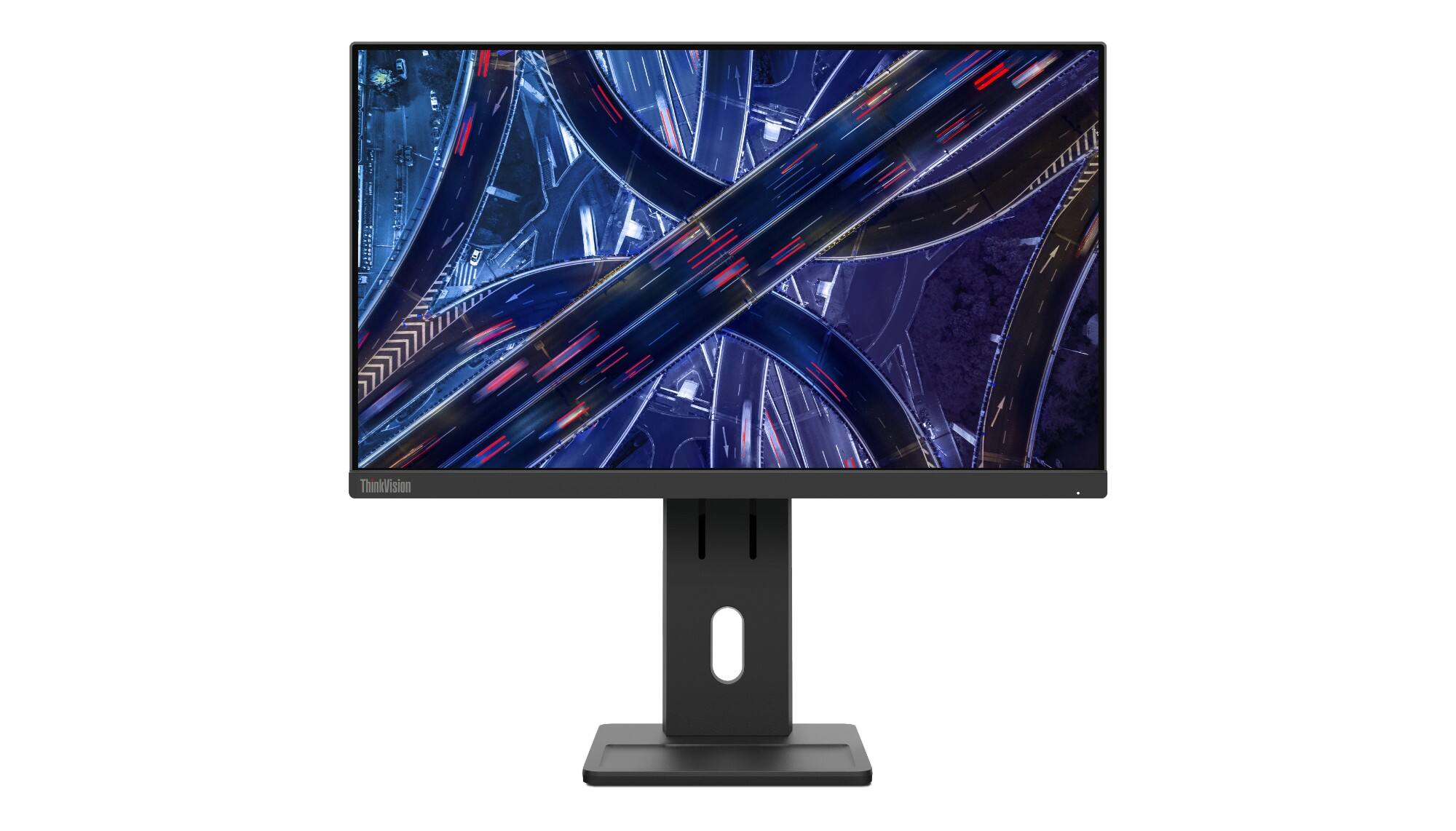 Alt View 4. Lenovo - Lenovo Thinkvision E22-30 21.5" Monitor 1920x1080 1HDMI 1VGA 1DP 250Nit 75Hz 6ms - Black.