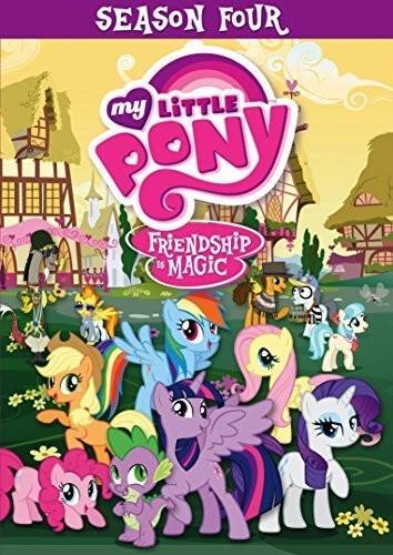 Front. My Little Pony Friendship Is Magic: Season Four - DVD.