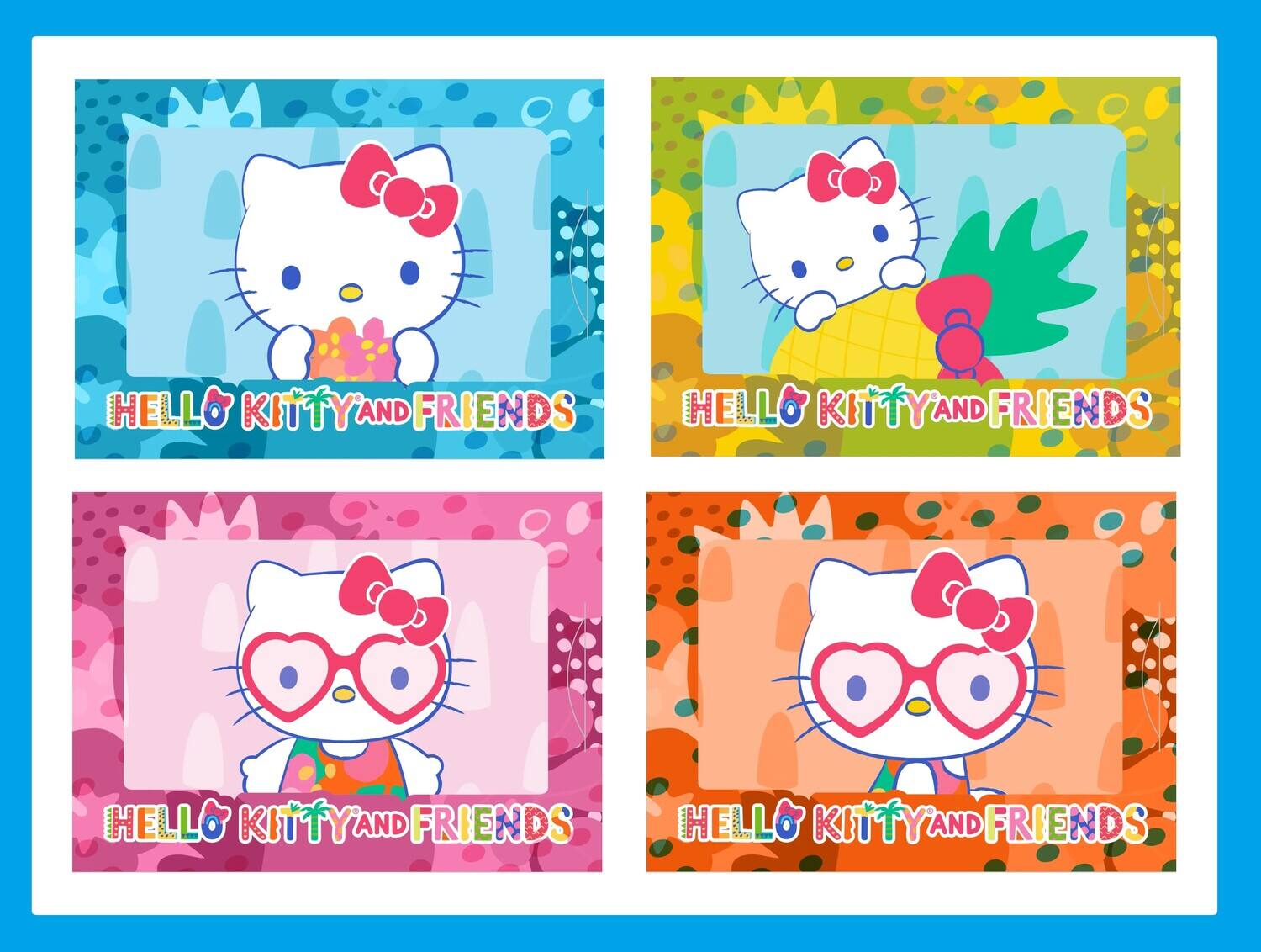 PopMarket CyberCel Hello Kitty and Friends Tropical Series 4 Foil