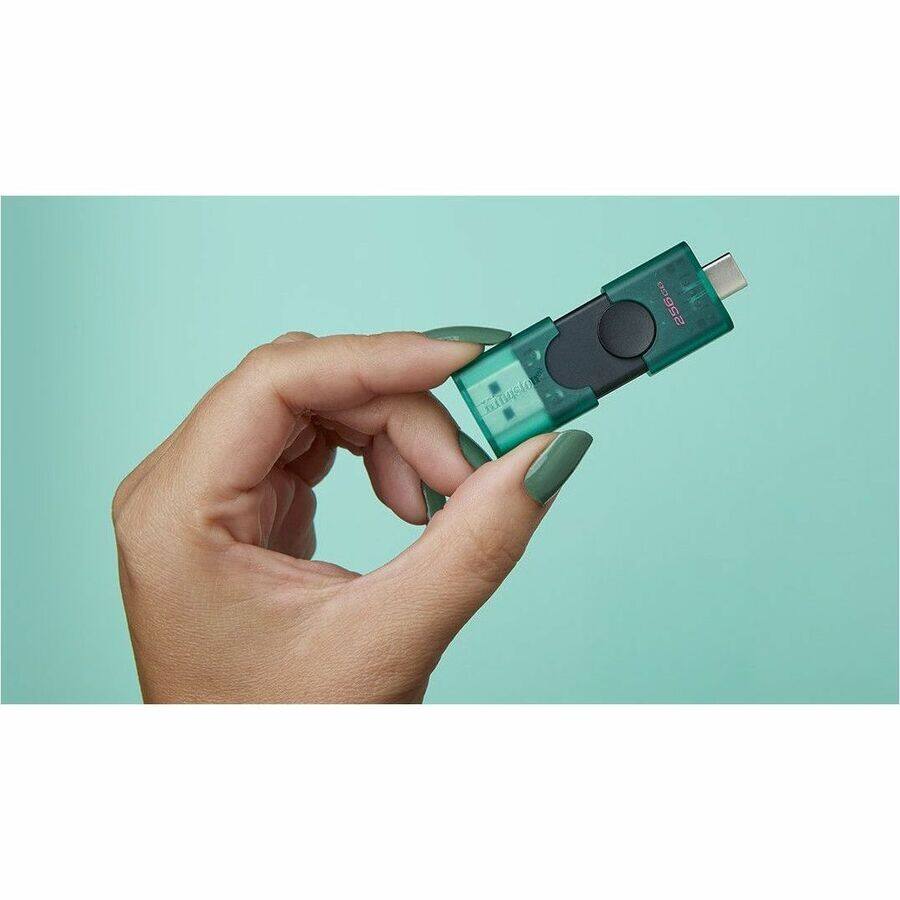 The text on the image reads: "256GB Kingston"