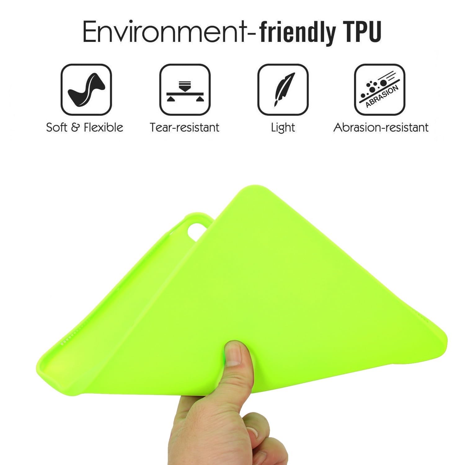 Environment-friendly TPU

- Soft & Flexible
- Tear-resistant
- Light
- Abrasion-resistant