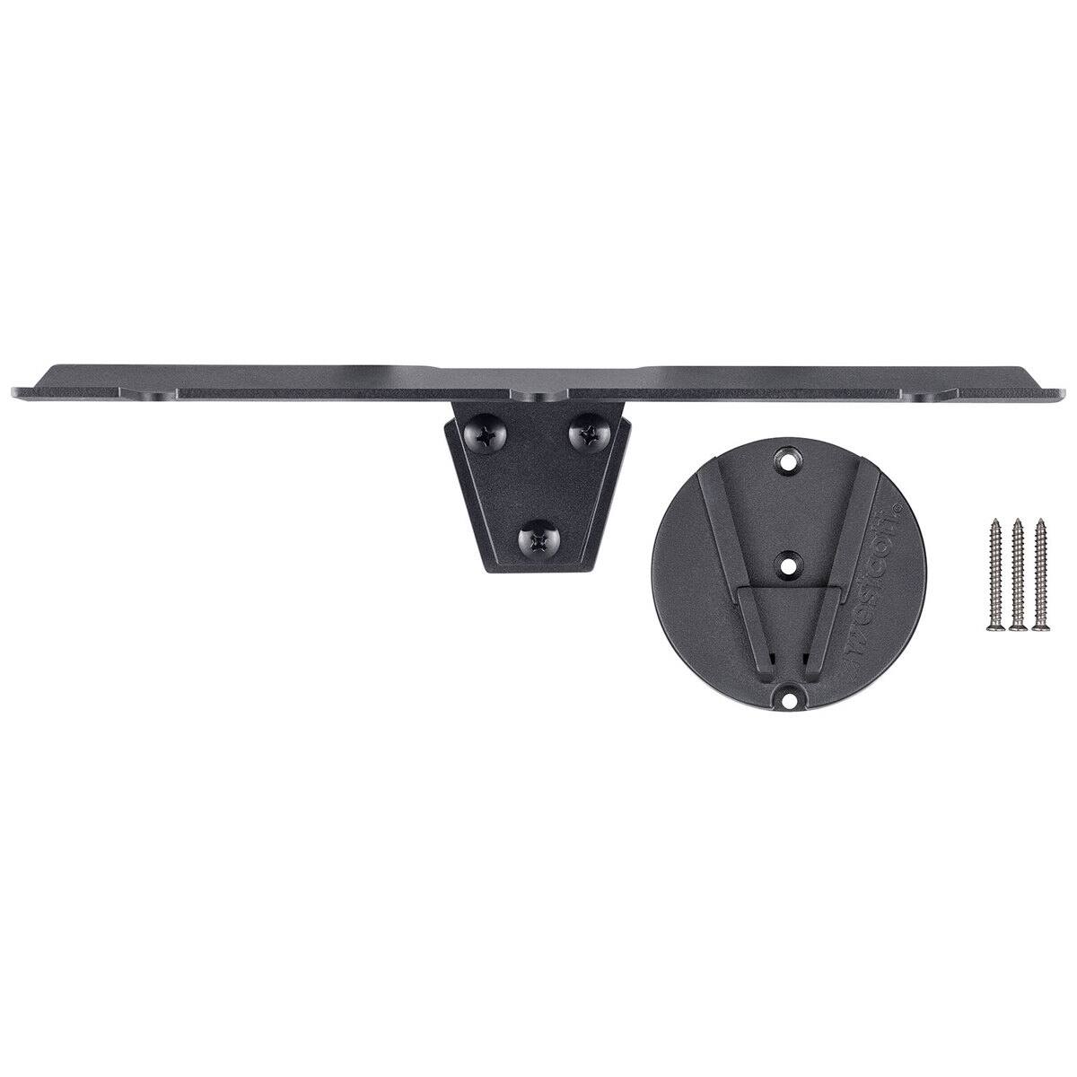 Alt View 1. Westcott - Westcott Float Wall Mount Light Stand Hanger Kit by Lindsay, Black.