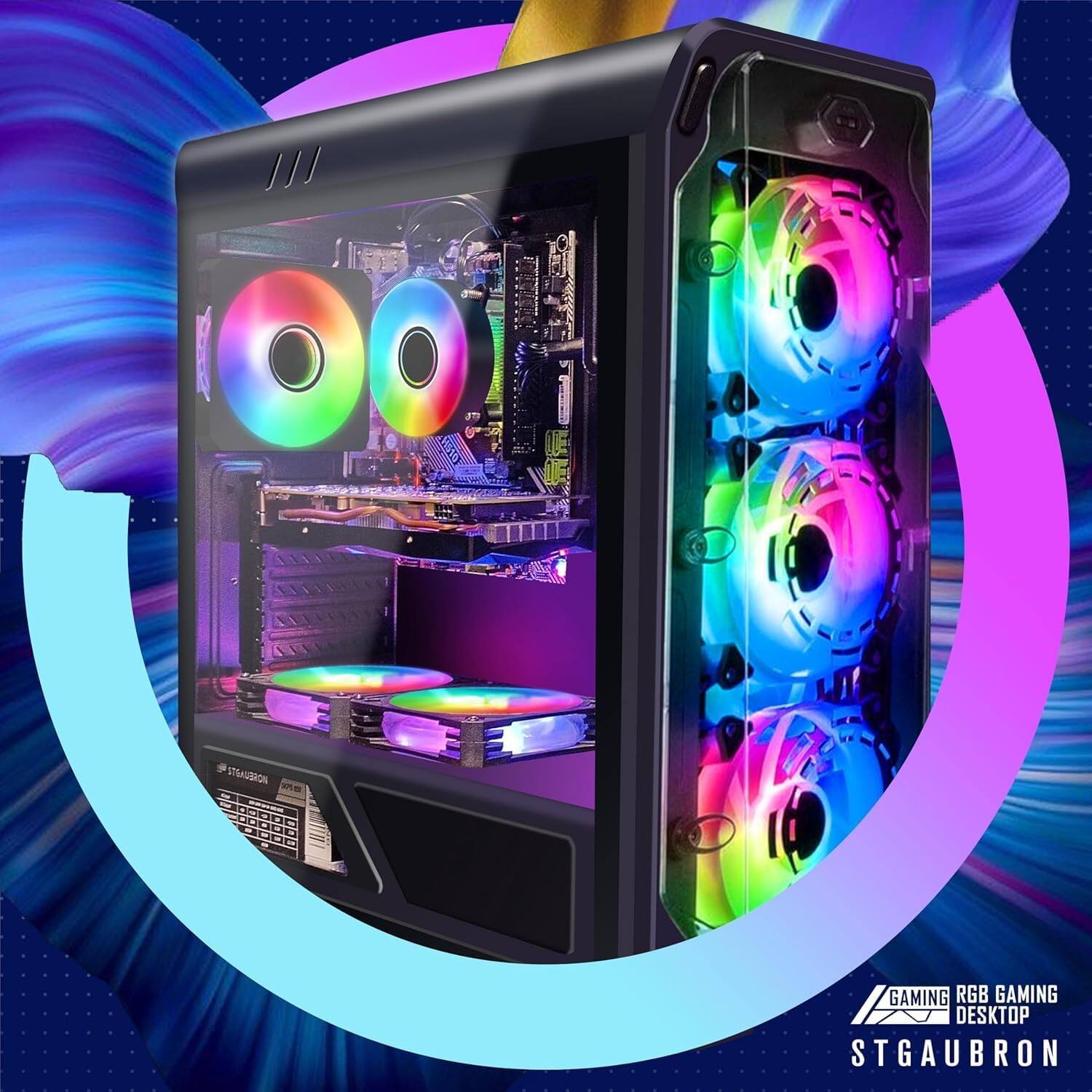 STGAUBRON  
RGB GAMING DESKTOP
