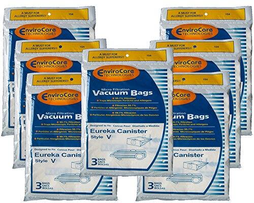 A MUST FOR ALLERGY SUFFERERS!  
154 EnviroCore TECHNOLOGIES  
A MUST FOR ALLERGY SUFFERERS!  
154 EnviroCore TECHNOLOGIES  
A MUST FOR ALLERGY SUFFERERS!  
154 EnviroCore TECHNOLOGIES  
A MUST FOR ALLERGY SUFFERERS!  
154 EnviroCore TECHNOLOGIES  

EnviroCore TECHNOLOGIES  
Micro Filtration Vacuum Bags  
Designed to Fit Eureka Canister Style V  
3 BAGS  

EnviroCore TECHNOLOGIES  
Micro Filtration Vacuum Bags  
Designed to Fit Eureka Canister Style V  
3 BAGS  

EnviroCore TECHNOLOGIES  
Micro Filtration Vacuum Bags  
Designed to Fit Eureka Canister Style V  
3 BAGS  

EnviroCore TECHNOLOGIES  
Micro Filtration Vacuum Bags  
Designed to Fit Eureka Canister Style V  
3 BAGS  

EnviroCore TECHNOLOGIES  
Micro Filtration Vacuum Bags  
Designed to Fit Eureka Canister Style V  
3 BAGS  

EnviroCore TECHNOLOGIES  
Micro Filtration Vacuum Bags  
Designed to Fit Eureka Canister Style V  
3 BAGS  

Enviro