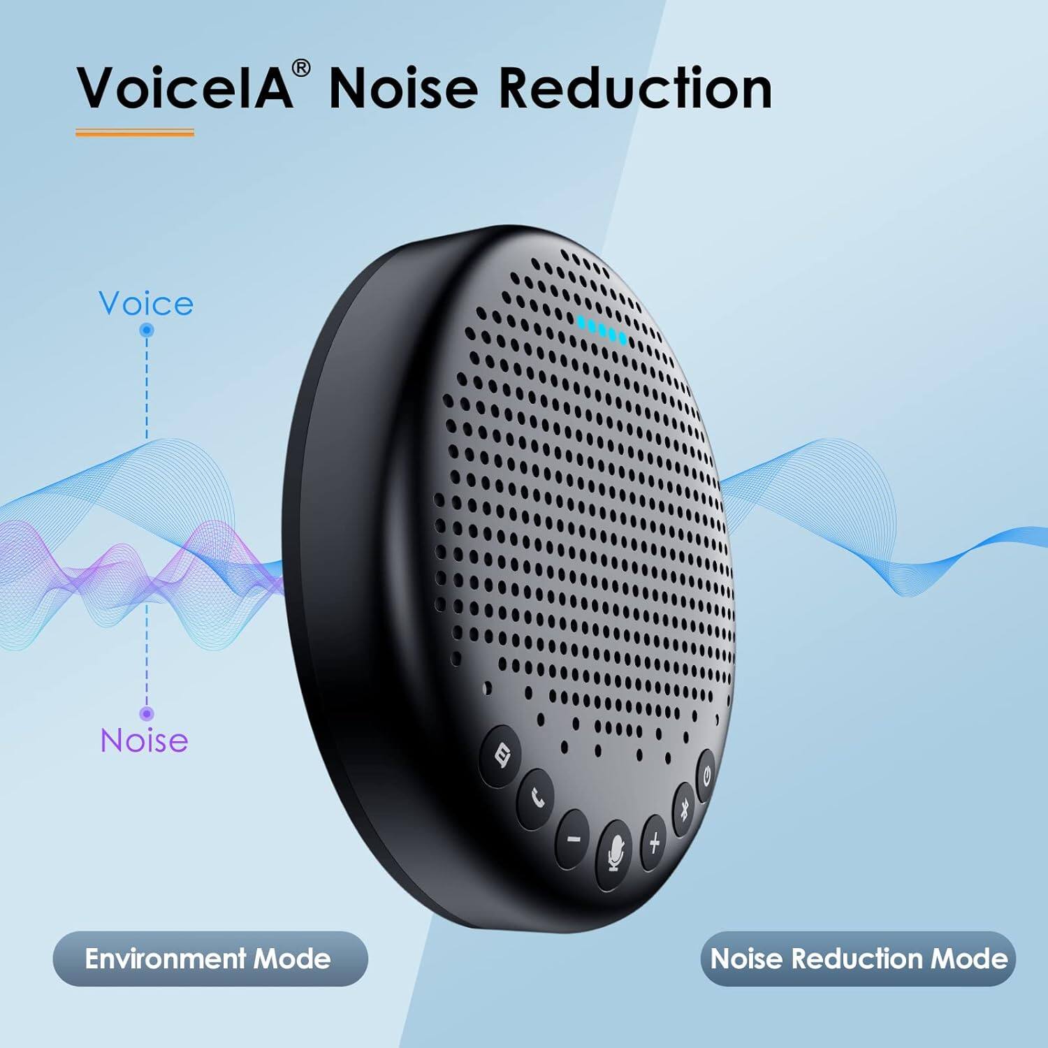 VoicelA® Noise Reduction

Voice
Noise

Environment Mode
Noise Reduction Mode