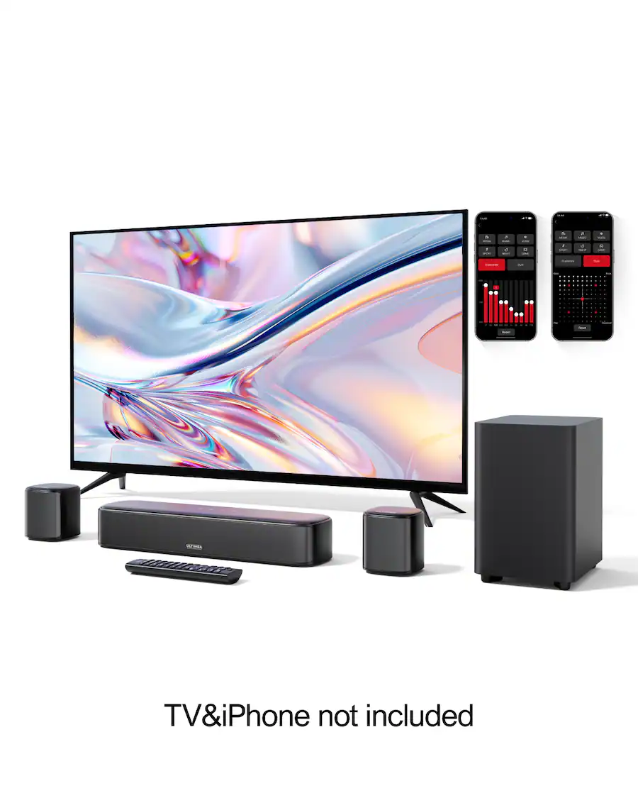 Ultimea Aura A30 Sound Bar for TV, Virtual Surround