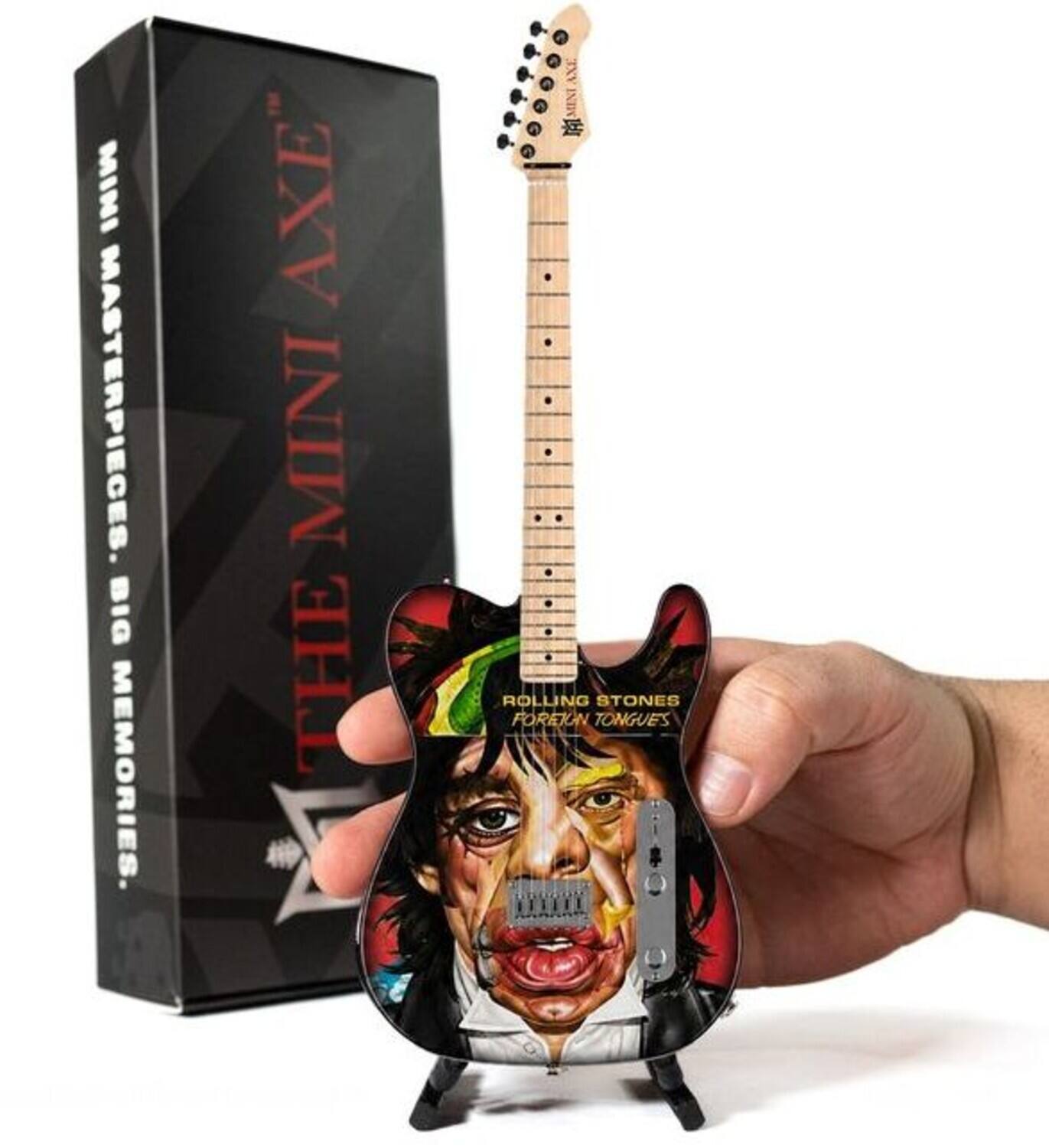 MINI MASTERPIECES. BIG MEMORIES. THE MINI AXE. ROLLING STONES FOREIGN TONGUES