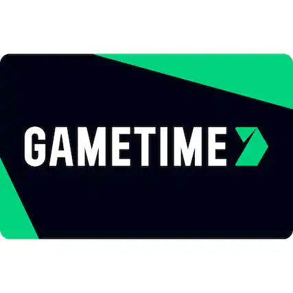 Front. Gametime - $100 Gift Card.
