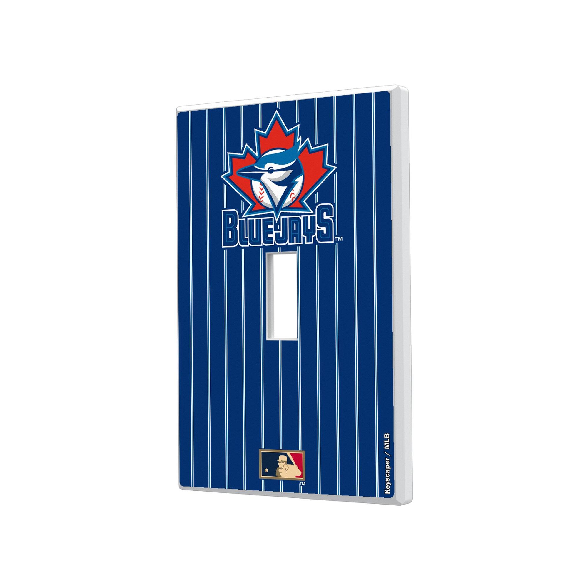 Keyscaper - Toronto Blue Jays 1997-2002 Cooperstown Pinstripe Single Toggle Light Switch Plate - Multicolor price history on PriceWatchPro