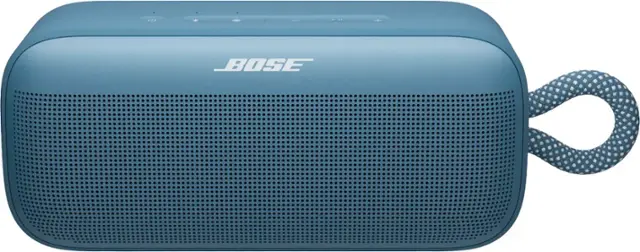 Front. Bose - SoundLink Plus Portable Bluetooth Speaker - Blue Dusk.