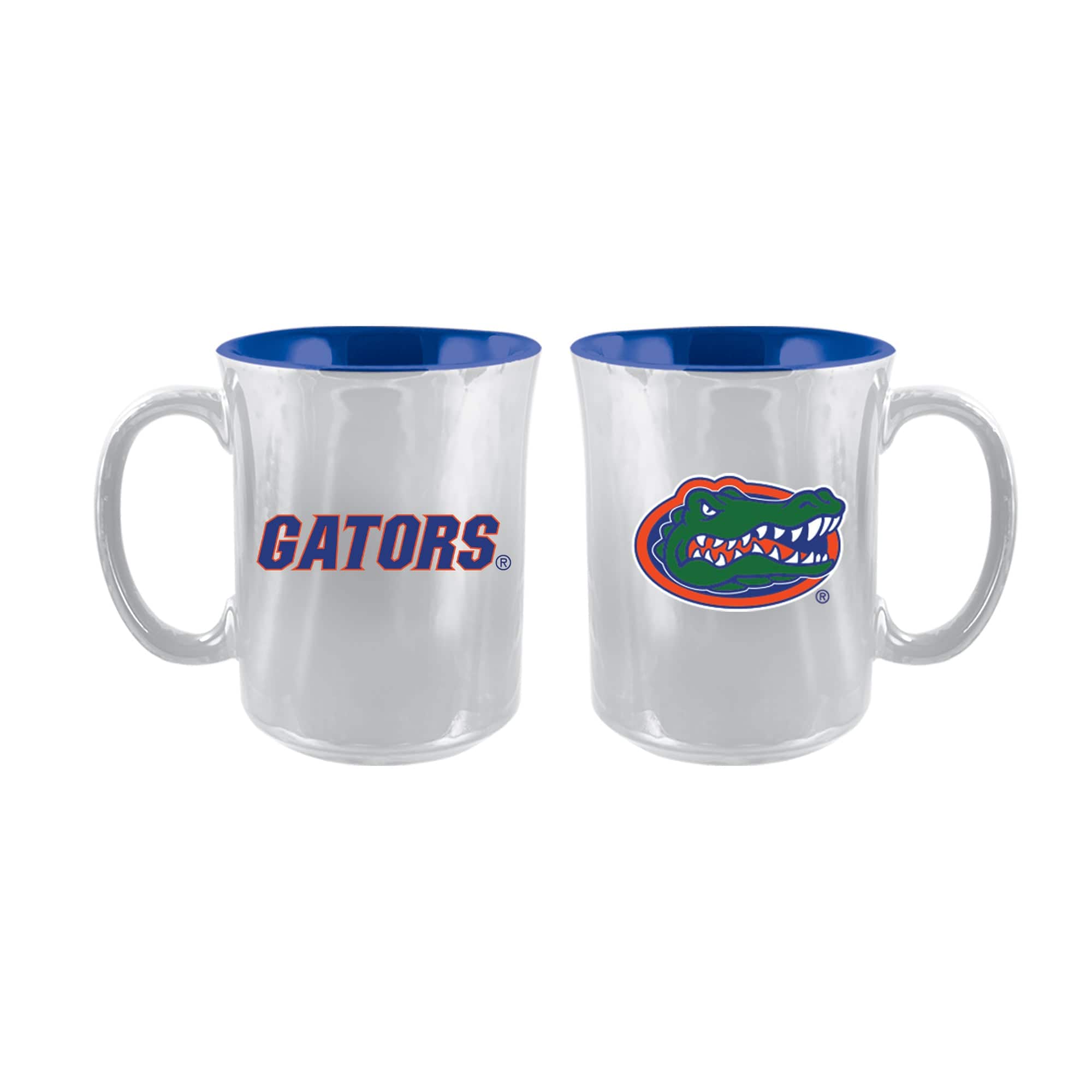 The Memory Company - Florida Gators 2-Pack 15oz. Iridescent Ceramic Mug Set - Multicolor