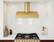 Alt View 11. Zephyr - Okeanito 48" Shell Only Wall Mount Range Hood with LED Lights - Gold.