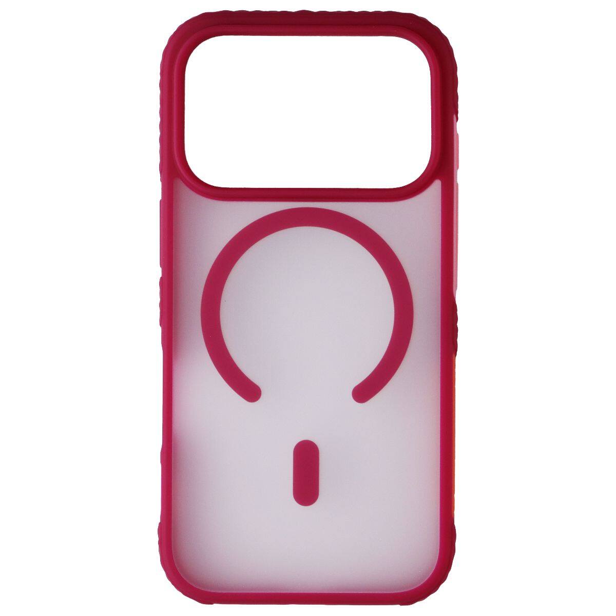 Back. Prodigee - Jogger Series Case for MagSafe for Apple iPhone 17 Pro - Pink.
