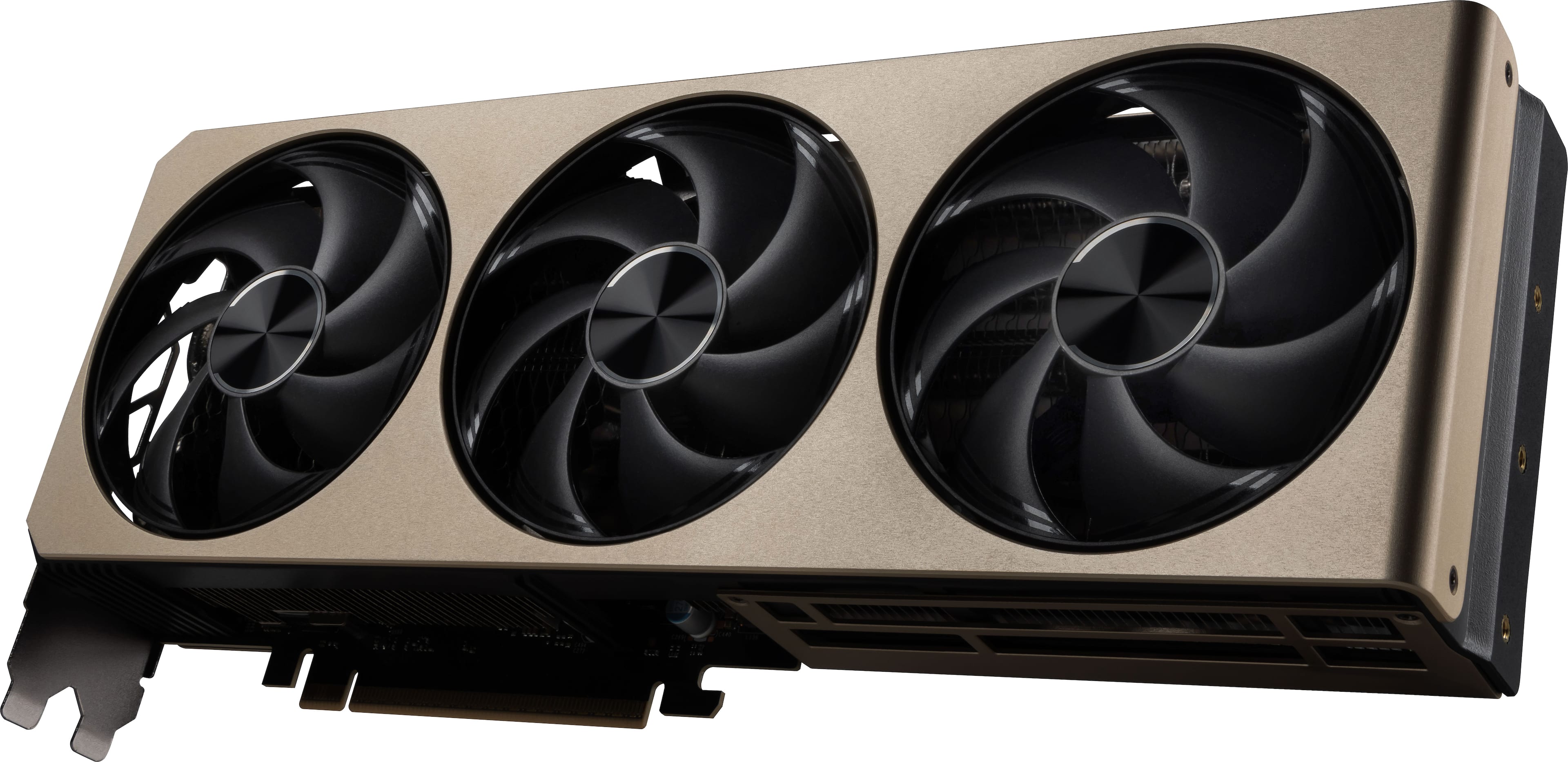 Alt View 11. MSI - NVIDIA GeForce GeForce RTX 5080 16G INSPIRE 3X OC 16GB GDDR7 PCI Express Gen 5 Graphics Card - Gold.