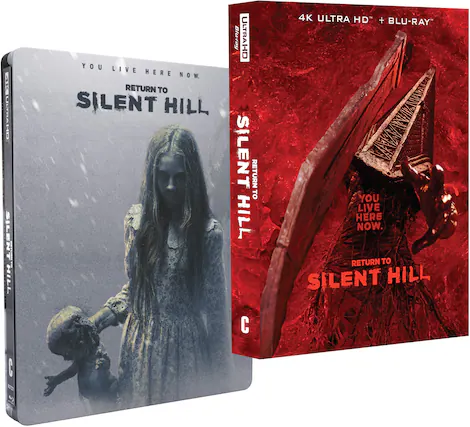 Front. Return to Silent Hill (Steelbook) - 4K Blu-Ray.
