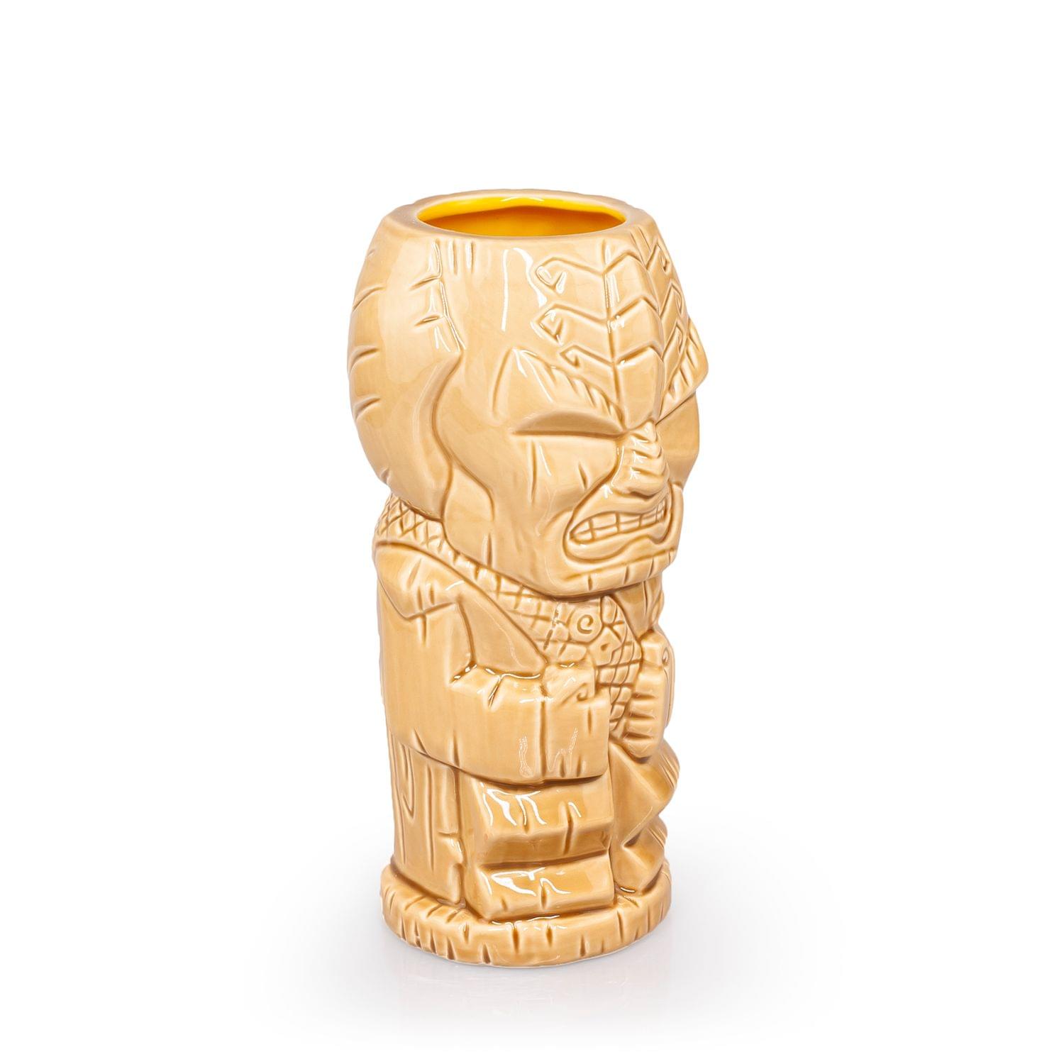 Alt View 1. Star Wars - Geeki Tikis Star Trek: The Next Generation Lt. Worf Ceramic Mug | 14 Ounces - Beige.