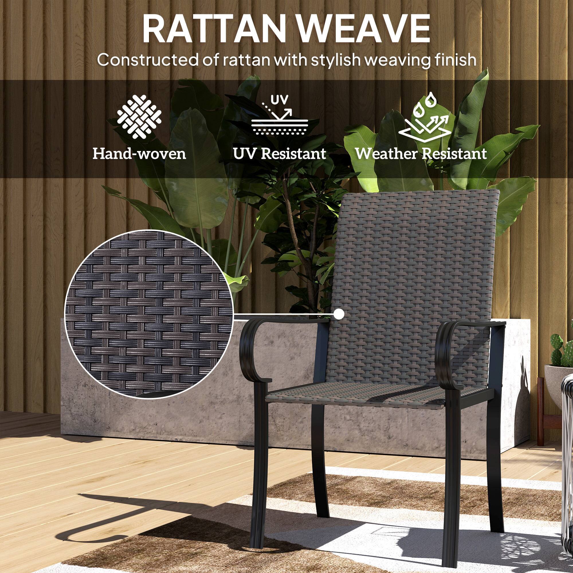 RATTAN WEAVE
Constructed of rattan with stylish weaving finish
Hand-woven
UV Resistant
Weather Resistant
