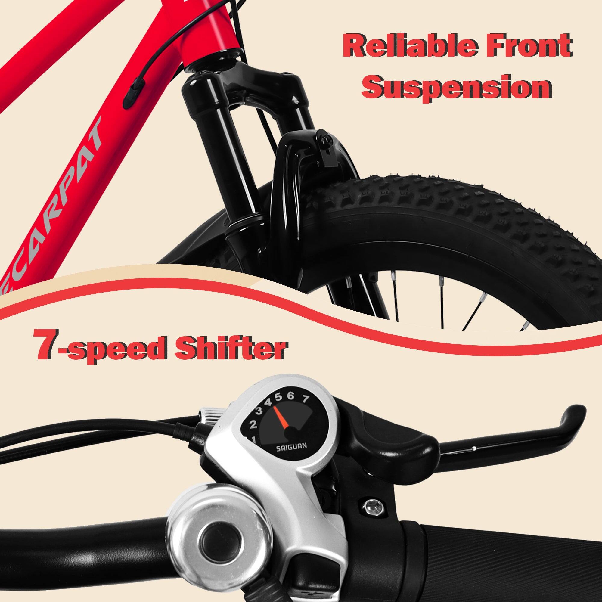 Reliable Front Suspension

7-speed Shifter

CARPAT

SAIGUAN