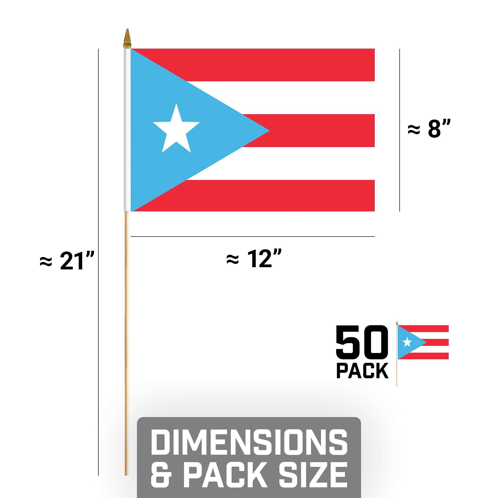 A 8" 21" 12"
50 PACK
DIMENSIONS & PACK SIZE