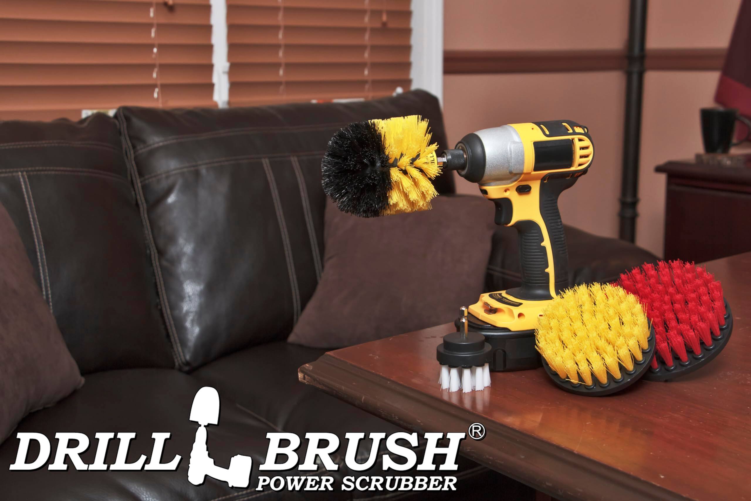 DRILL
BRUSH
POWER SCRUBBER