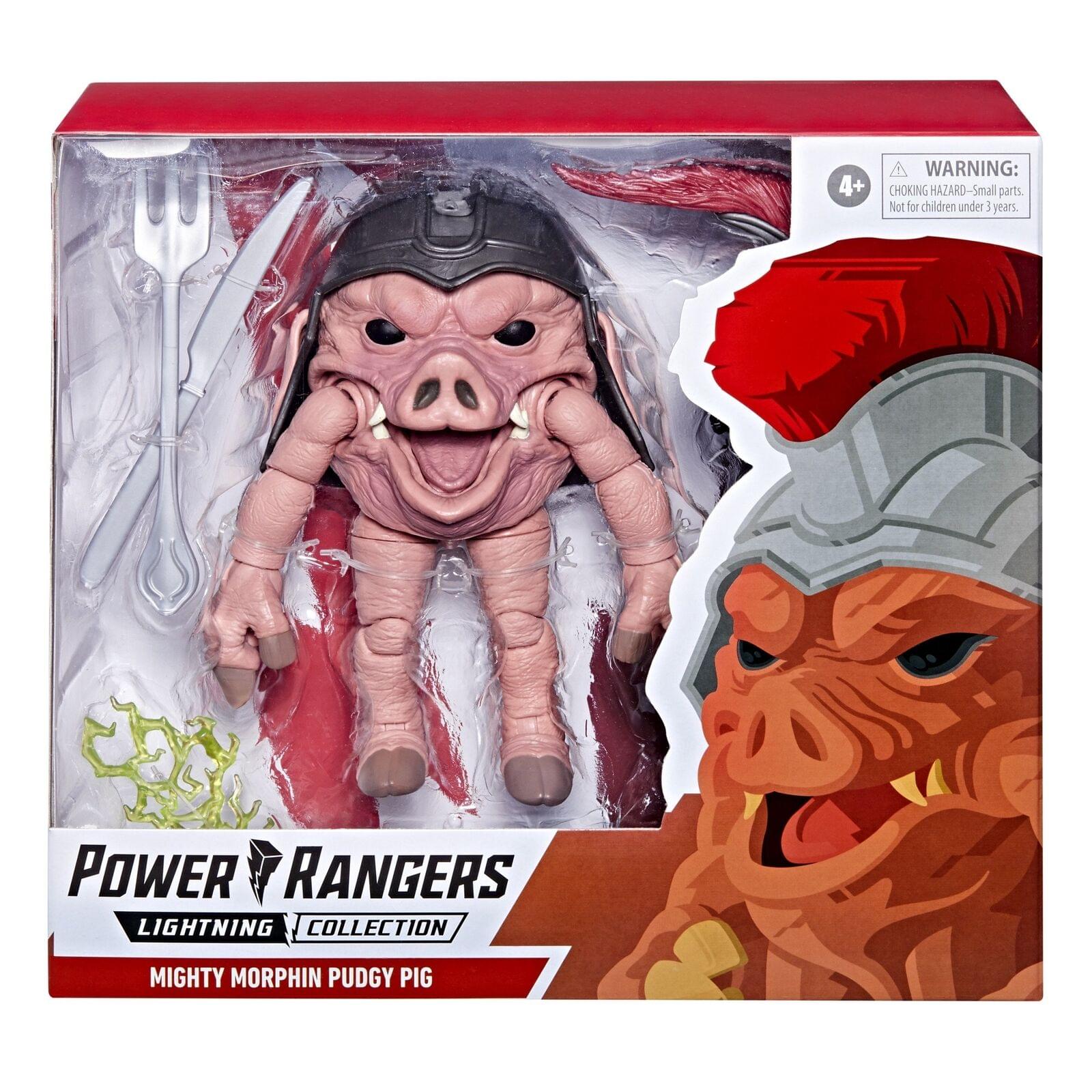 4+ WARNING: CHOKING HAZARD—Small parts. Not for children under 3 years.

POWER RANGERS  
LIGHTNING COLLECTION  
MIGHTY MORPHIN PUDGY PIG