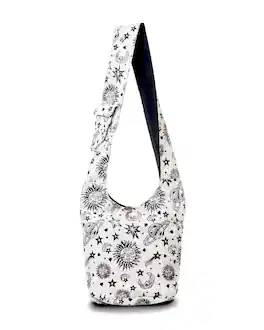 Kathmandu Collection - Print Hobo Bag - Celestial