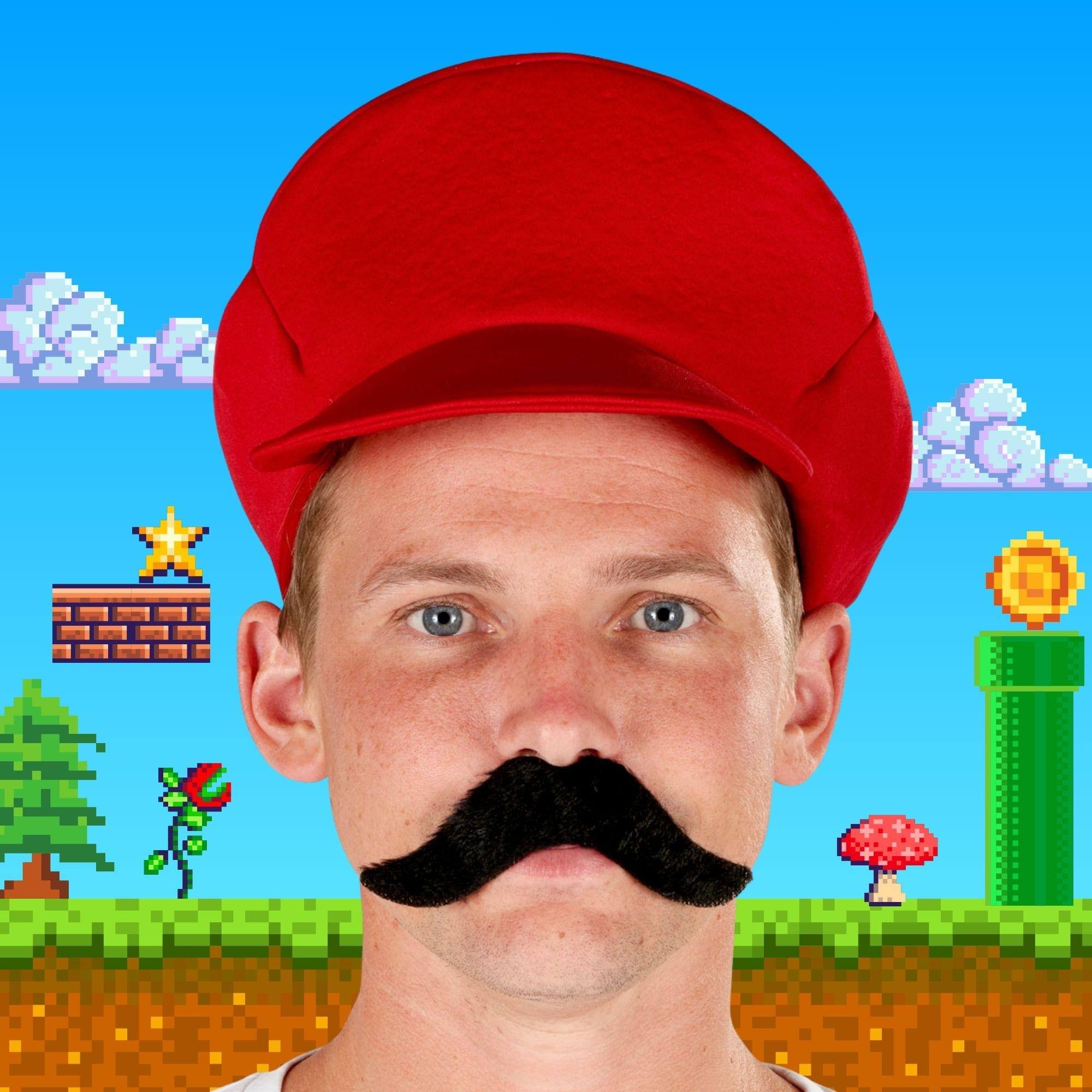 Alt View 1. Orion Costumes - Moustache Single Pack Costume Accessory - Black.