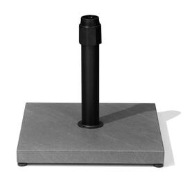Crestlive Products - 45lbs Wind-Resistant Heavy Duty Patio Umbrella Base for Outdoor Use with Windproof Design - Gray