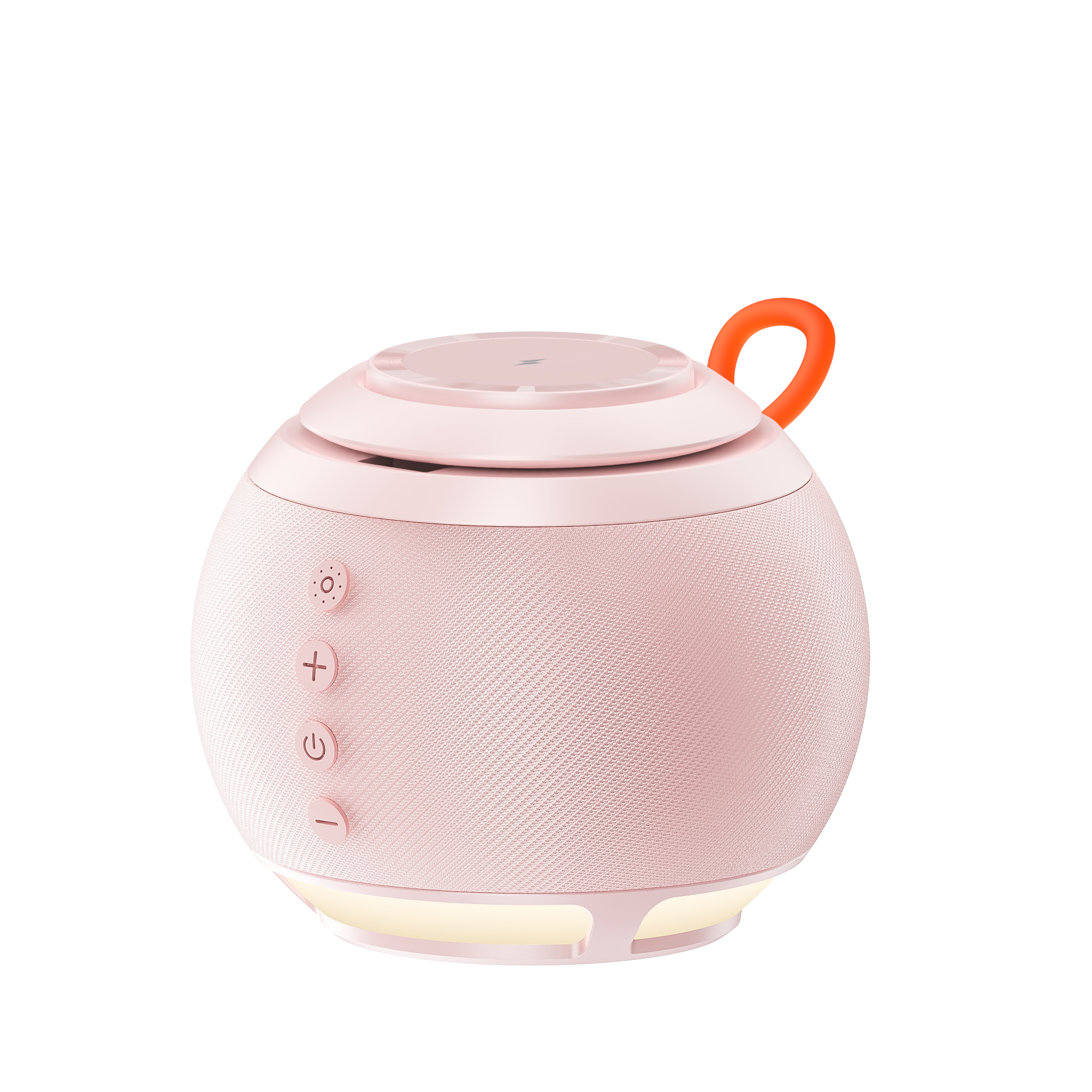 Alt View 2. Siljoy - 15W Fast Magnetic Wireless Charger,Bluetooth Speaker,Night Light, Compatible for All iPhone Series, Apple watch, AirPods - White.