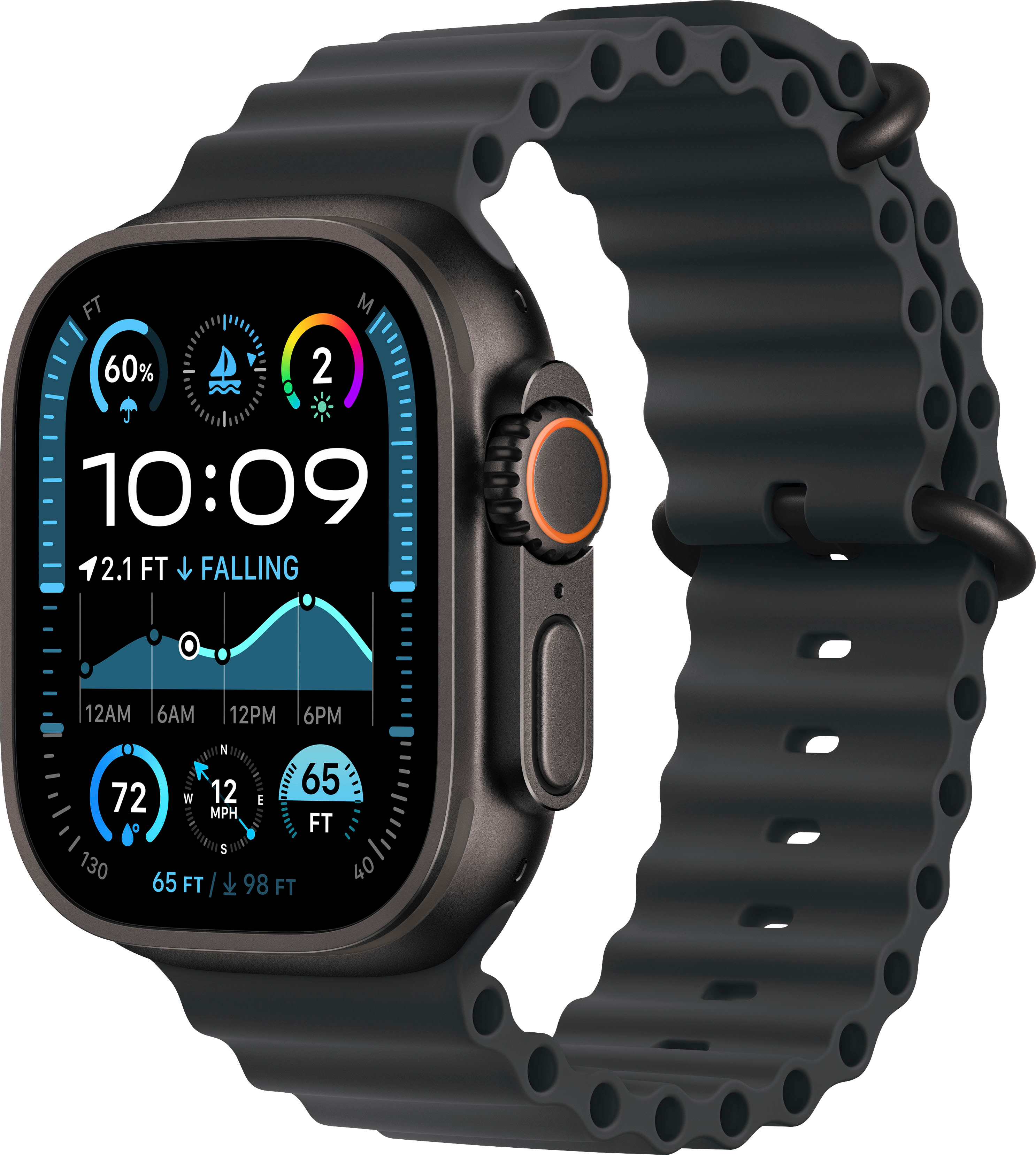 Apple Watch Ultra 2 49mmチタニウムケースとインディゴアルパイン 