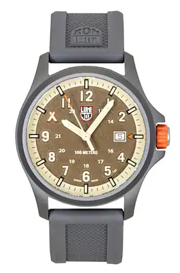 Luminox - Bear Grylls Survival Land Rubber Strap Dial Quartz XB.3716 100M Men's Watch - Brown