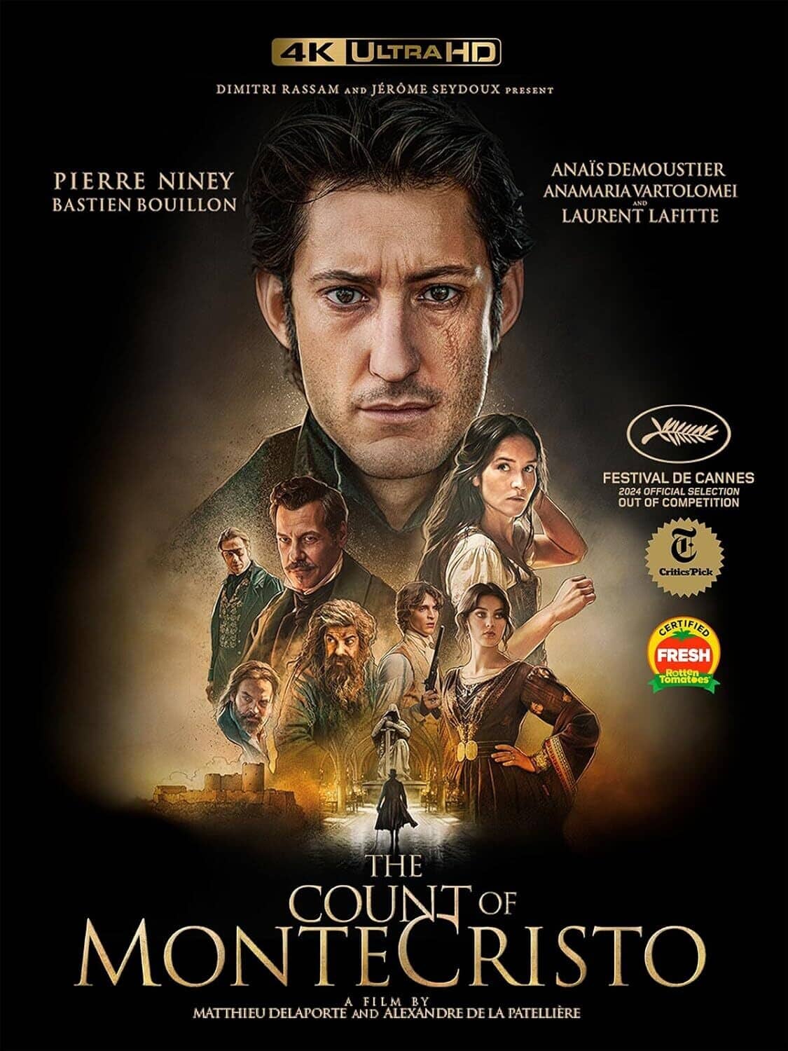 The Count of Monte Cristo   - 4K Blu-Ray [4K Ultra HD Blu-ray]