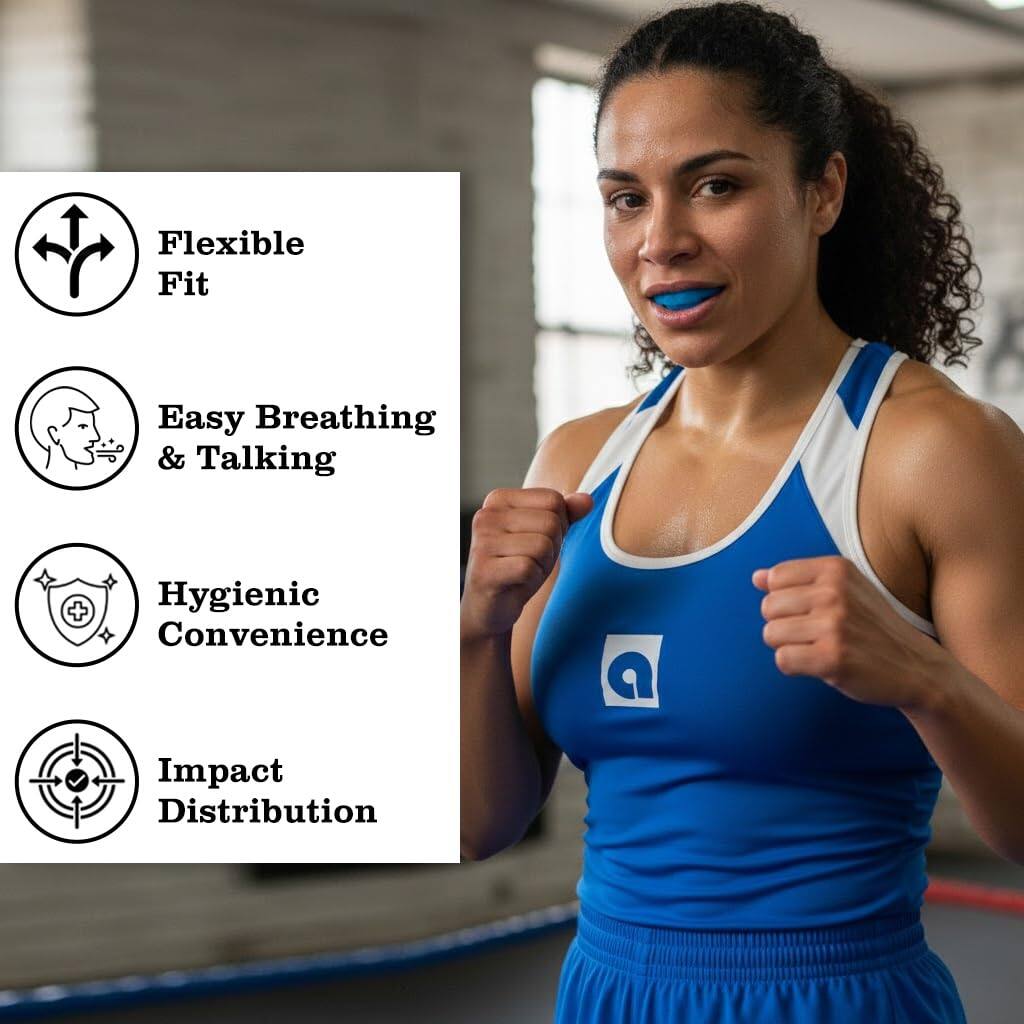 Flexible Fit  
Easy Breathing & Talking  
Hygienic Convenience  
Impact Distribution